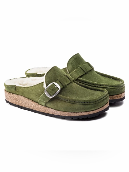 Birkenstock Shoes - Birkenstock Women’s Sherpa Lined Suede Buckley Clog. Size 39.